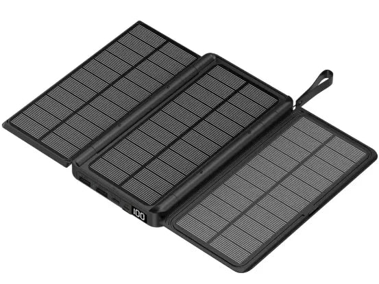 Powerbank solaire multifonction 10000mAh & 20000mAh – recharge sans fil Gemalys™