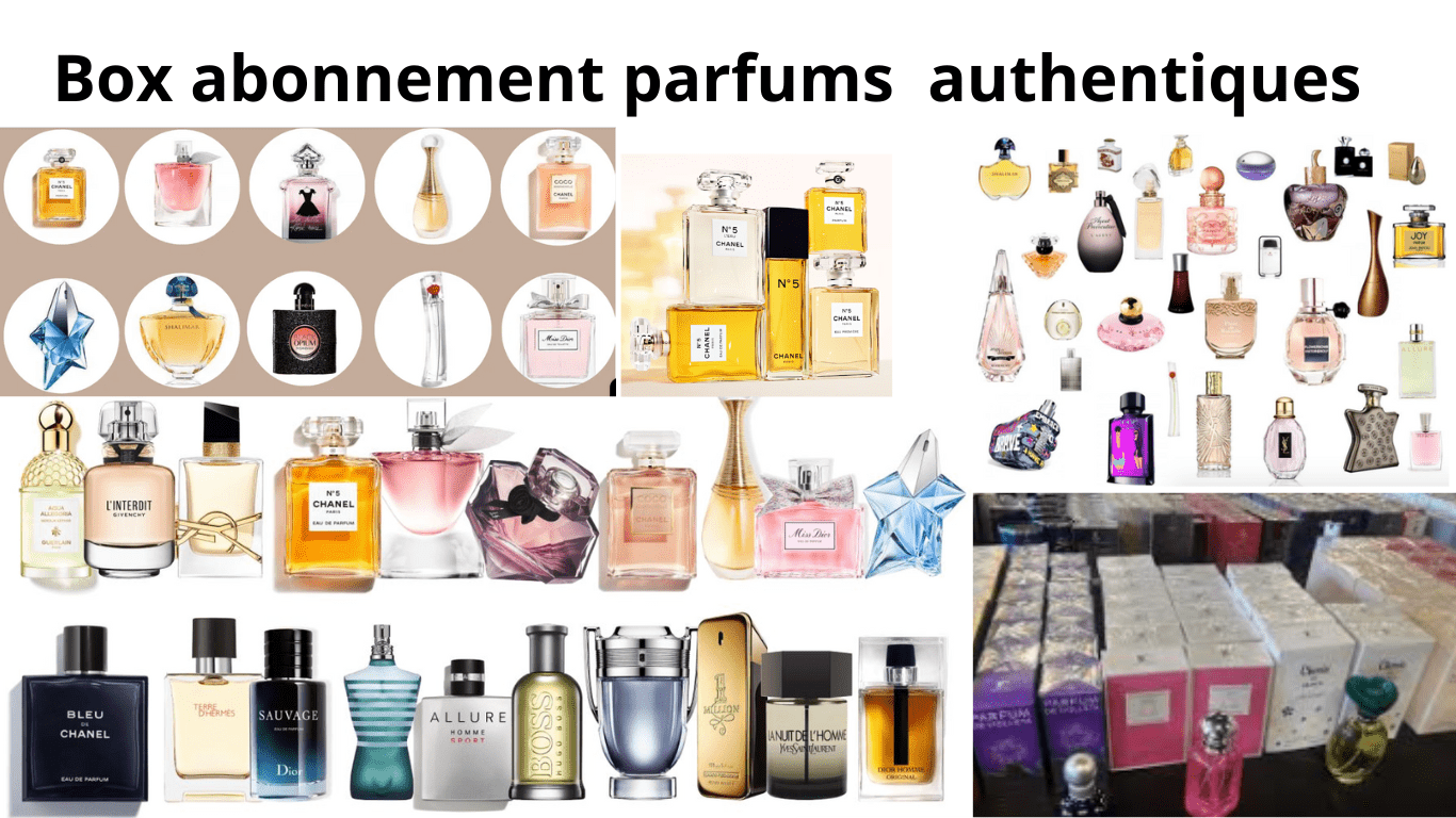 Box abonnement parfums - Gemalys™