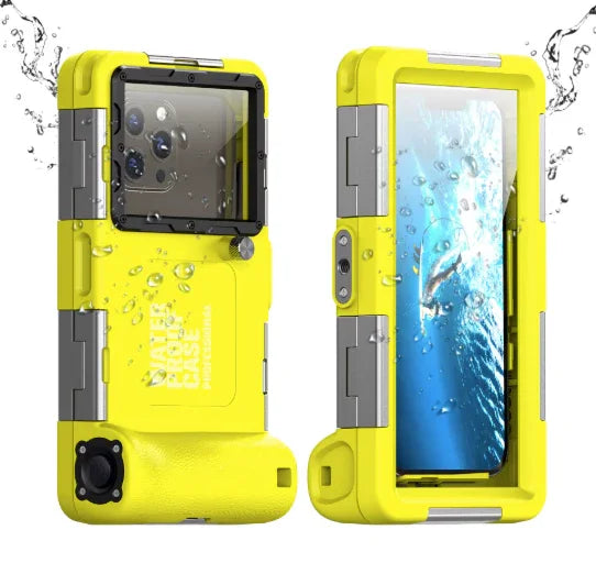 Étui de plongée étanche pour smartphone jusqu’à 15 m – Compatible iPhone 16, 15, 14, 13, 12, 11 Pro Max, Samsung Galaxy S22/S21, Xiaomi, Huawei, Oppo, OnePlus Gemalys™