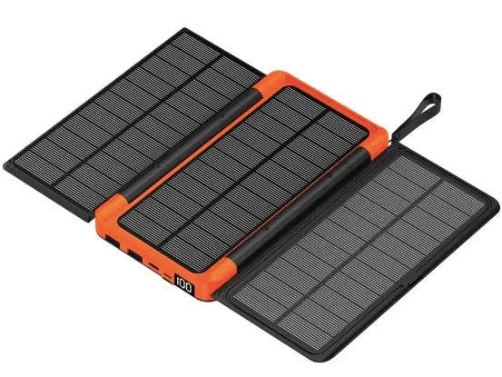 Powerbank solaire multifonction 10000mAh & 20000mAh – recharge sans fil Gemalys™