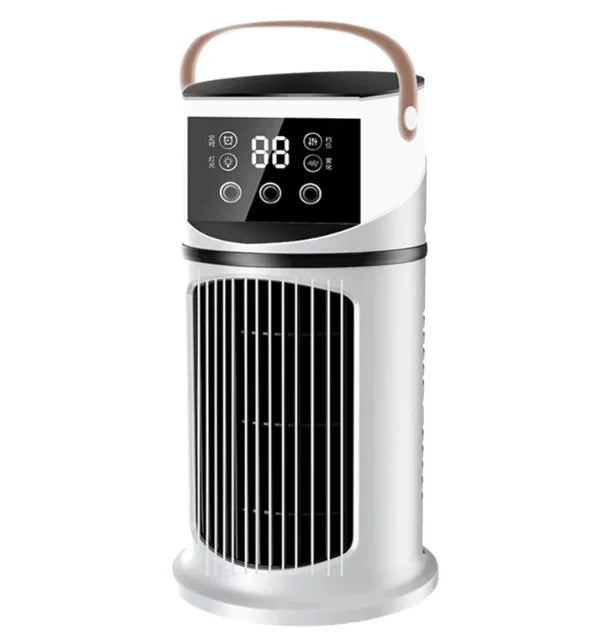 Ventilateur Climatiseur Portable Compact : Rafraîchisseur d’Air Personnel pour Maison, Bureau et Voiture Gemalys™