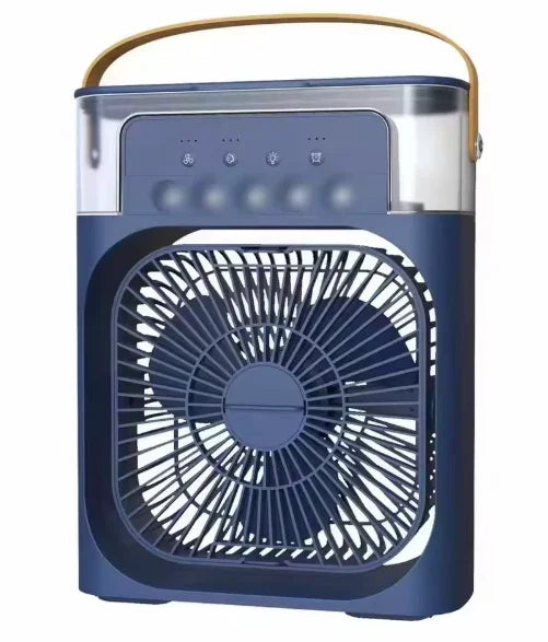 Ventilateur électrique portable 3 en 1 : Climatiseur domestique, ventilateur USB & veilleuse LED Gemalys™