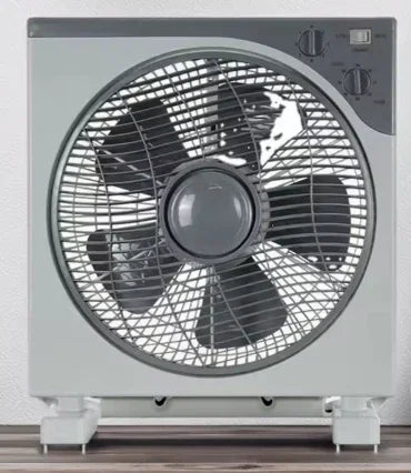 Ventilateur carré 12 pouces avec 3 vitesses réglables – Puissant et silencieux Gemalys™