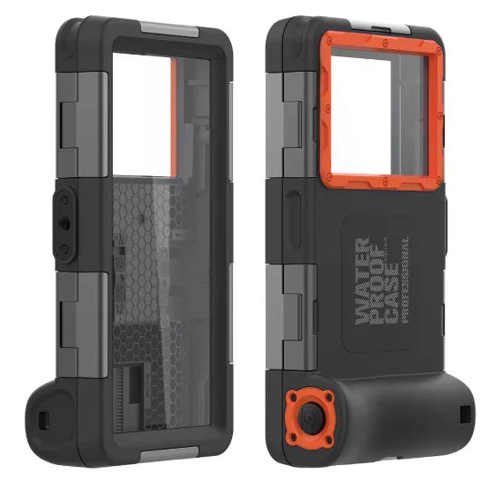 Étui de plongée étanche pour smartphone jusqu’à 15 m – Compatible iPhone 13, 12, 11 Pro Max, Samsung Galaxy S22/S21, Xiaomi, Huawei, Oppo, OnePlus Gemalys™