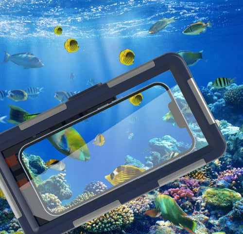 Étui de plongée étanche pour smartphone jusqu’à 15 m – Compatible iPhone 13, 12, 11 Pro Max, Samsung Galaxy S22/S21, Xiaomi, Huawei, Oppo, OnePlus Gemalys™