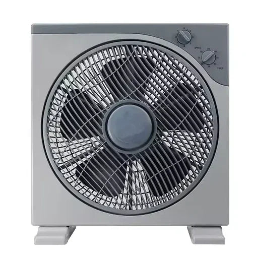 Ventilateur carré 12 pouces avec 3 vitesses réglables – Puissant et silencieux Gemalys™