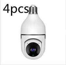 WiFi CAMERA 1080P Bulb 4X Zoom Camera E27 Home 5GWiFi Alarm Monitor - Gemalys™